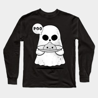 Poo Not Boo Long Sleeve T-Shirt